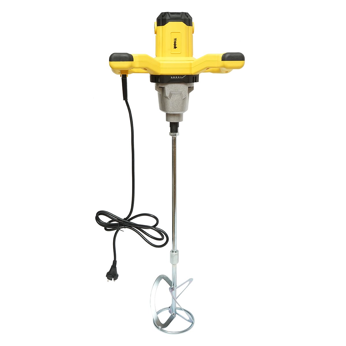 Mixer, malaxor electric profesional 1200W, 220V, 2 trepte viteza pentru vopsea, mortar, adeziv THOR